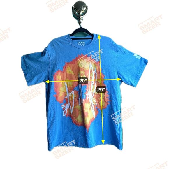 Denim Tears x Offset Medium Blue Set It Off #1 Tee - Picture 4 of 13